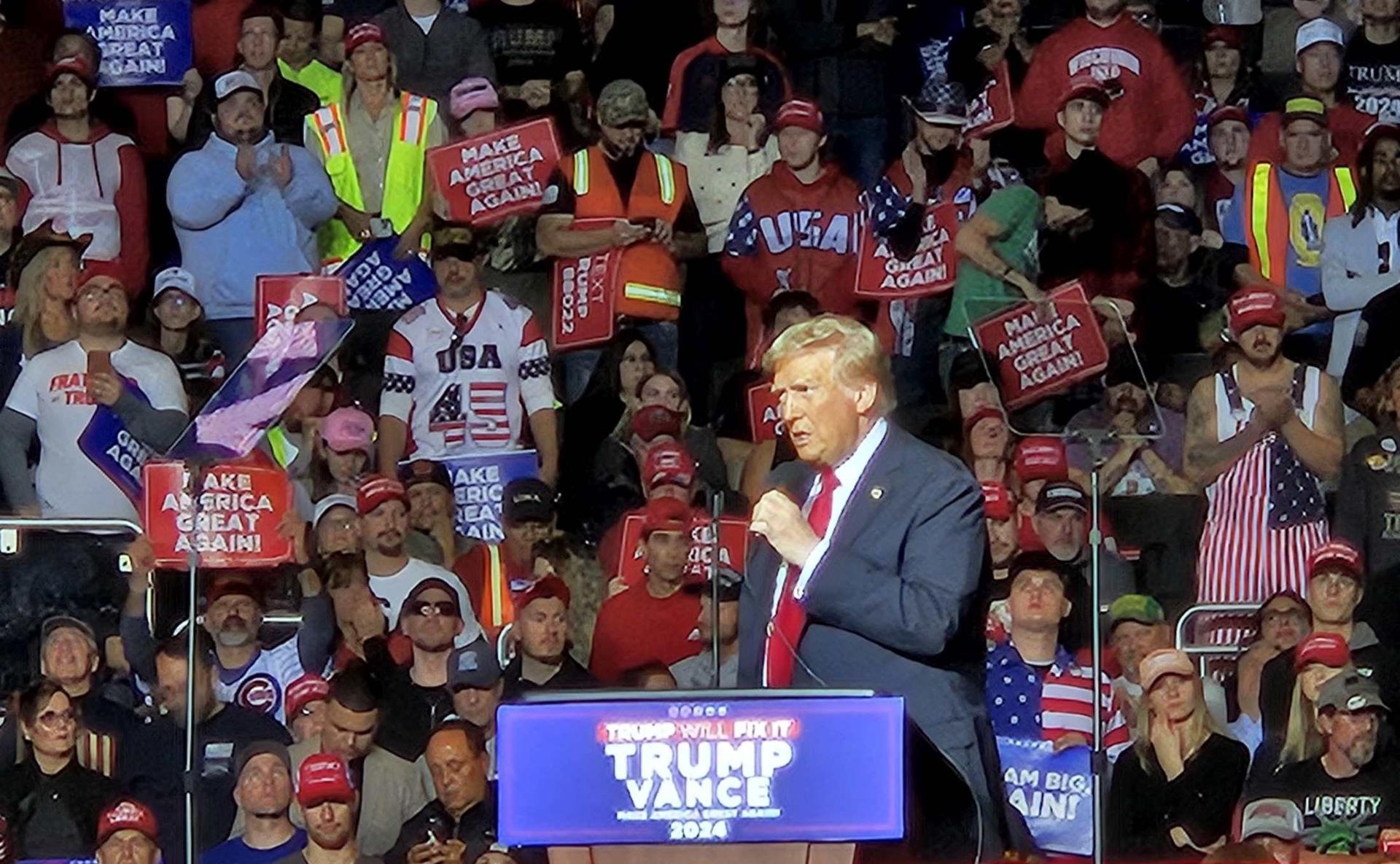 Former President Trump Takes Center Stage in Milwaukee, Aims to Reclaim Key Battleground State